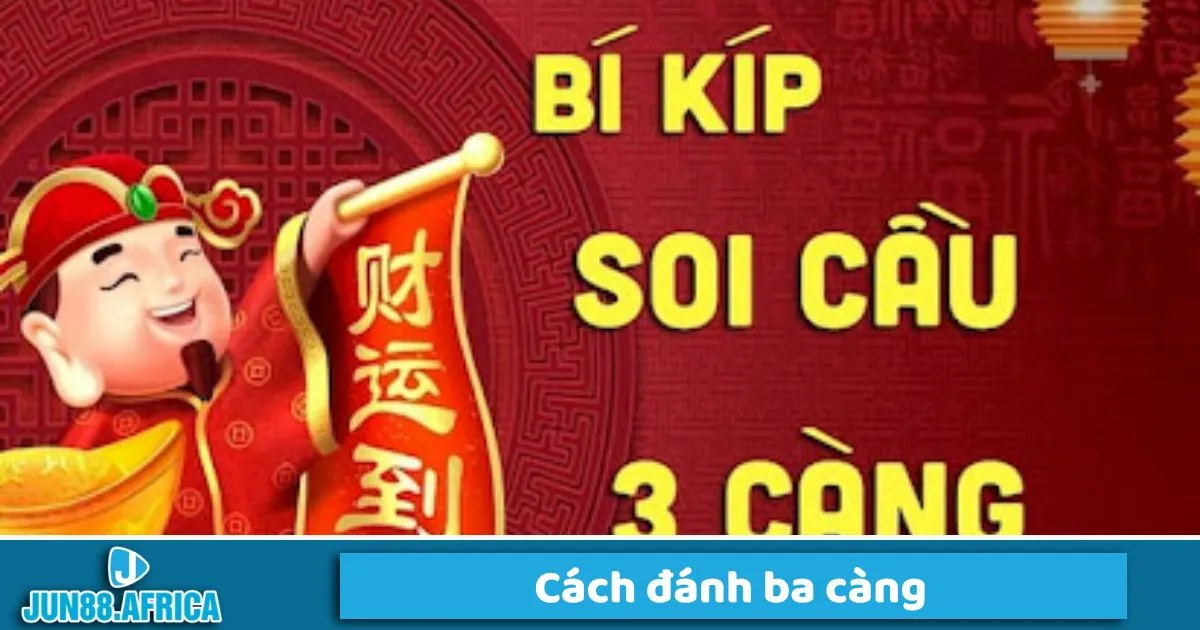 Cách Đánh Ba Càng: Trò Chơi Lãi Lớn Cho Người Can Đảm 1 Việc xác định đúng vị trí đặt cược